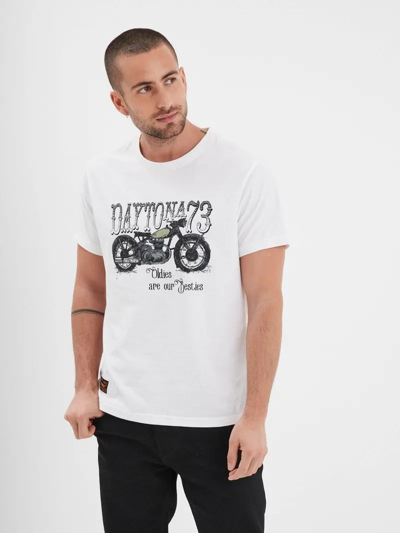 Kooskia - T-shirt moto ancienne