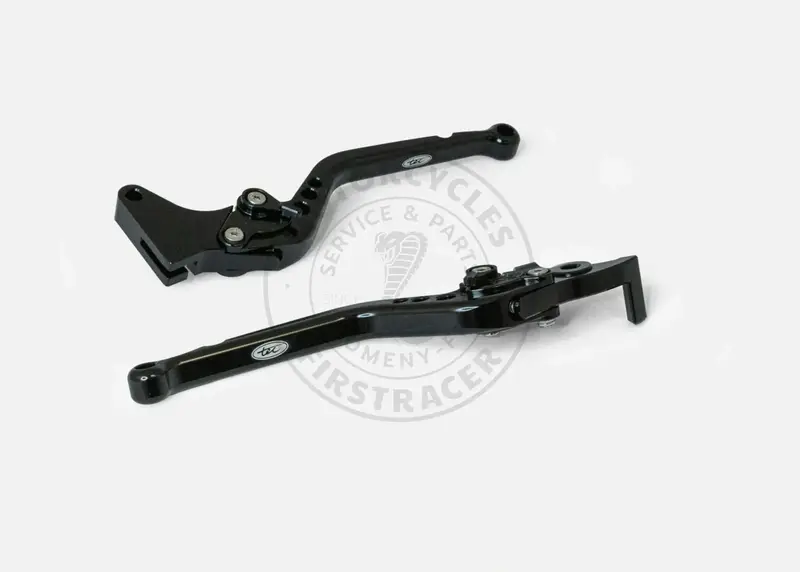 Leviers réglables noirs – BSA Goldstar 650