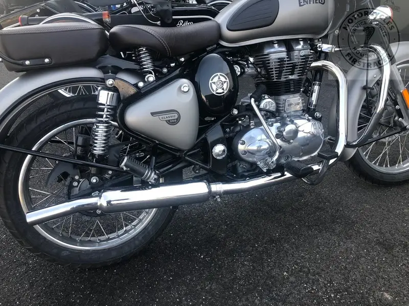 Ligne d'échappement style 1950 pour 500 Classic / 500 Bullet