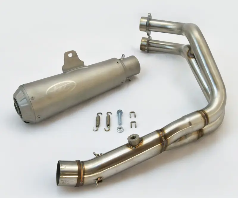 Ligne Echappement complète 2-en-1 inox – Yamaha MT-07 / FZ-07 / Tracer 700