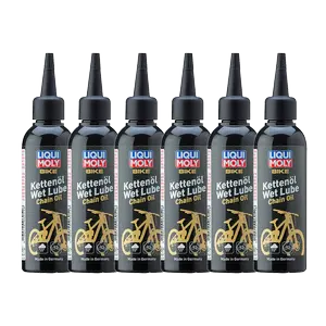 Lubrifiant pour chaîne Wet Lube, 100 ml, 6 fioles par carton