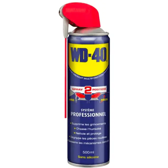 Lubrifiant WD-40 multifonctions 400ml professionnel