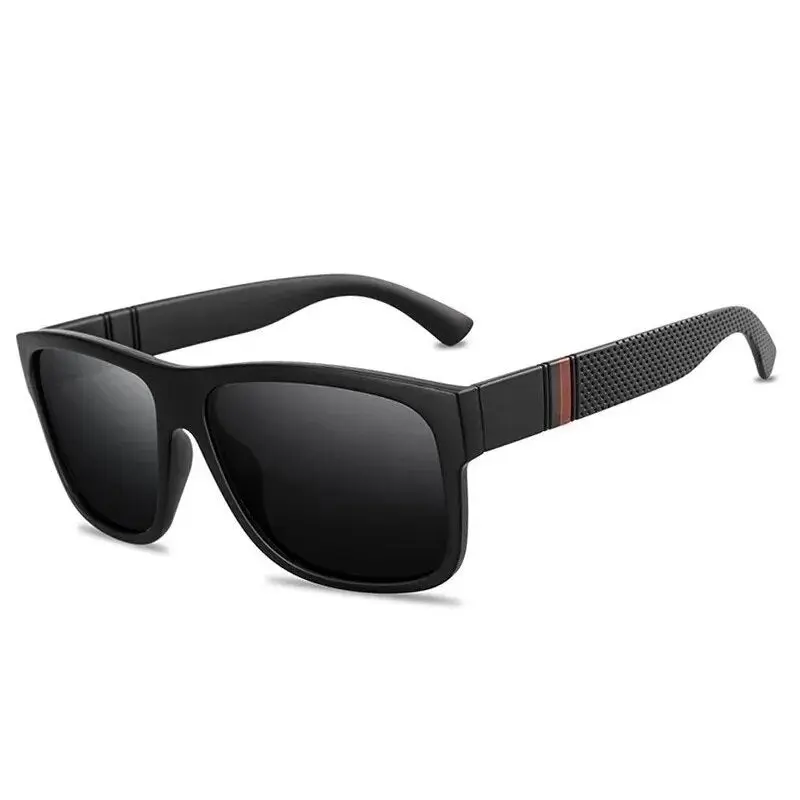 Lunette soleil moto Polarisé HD - Noir