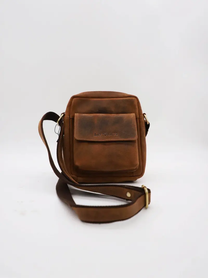 M2 - Sacoche cuir a bandouliere
