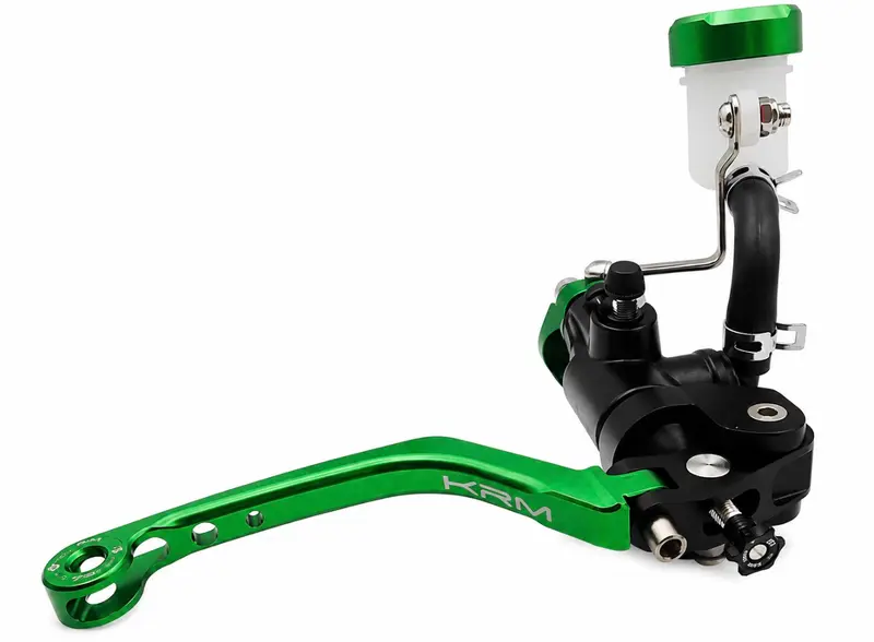 Maître-cylindre de frein avant KRM 50cc – Levier repliable vert