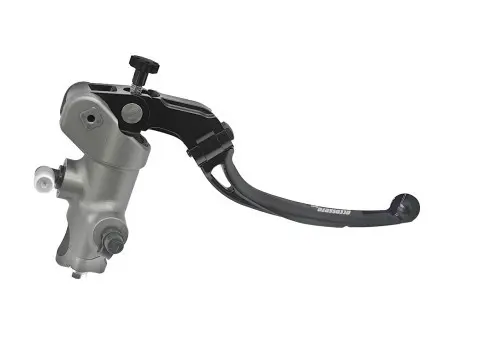 Maître-cylindre de frein radial PRS 19 x 17-18-19 avec levier LONG  rabattable ACCOSSATO (BREMBO 110.A263.10-19RCS)