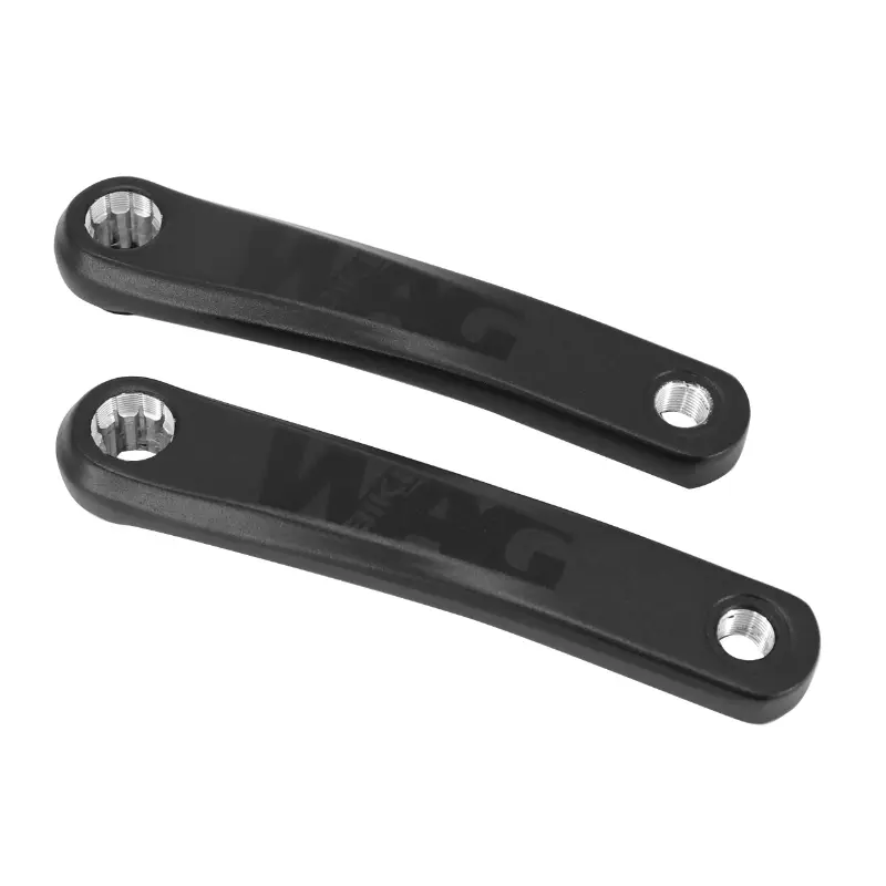 Manivelle Droite + Gauche VAE - E-Bike Longueur 165 mm Alu Noir Isis Pour Moteur Yamaha Pw-X2, Pw-X3, Pw-Te, Pw-St, Pw-Ce - Bosch Gen 4 - Oli M02, M03 (Paire)