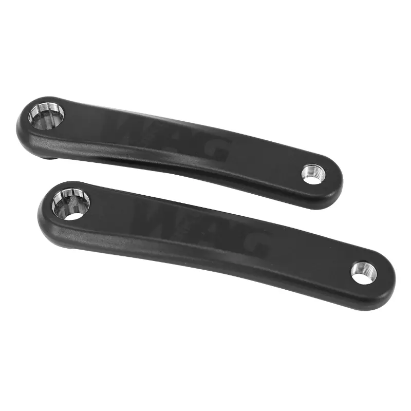 Manivelle Droite + Gauche VAE - E-Bike Longueur 170 mm Alu Noir Isis Pour Moteur Yamaha Pw-X - Bosch Gen 4 - Oli Sport (Paire) (Diam Cannelures 22 mm)