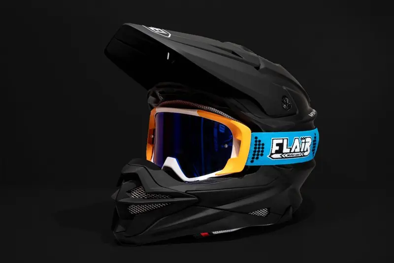Masque cross FLAIR orange