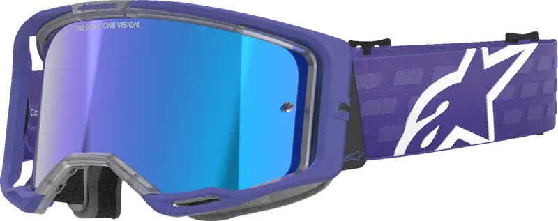 Masque Supertech Vision 8 Violet ALPINESTARS