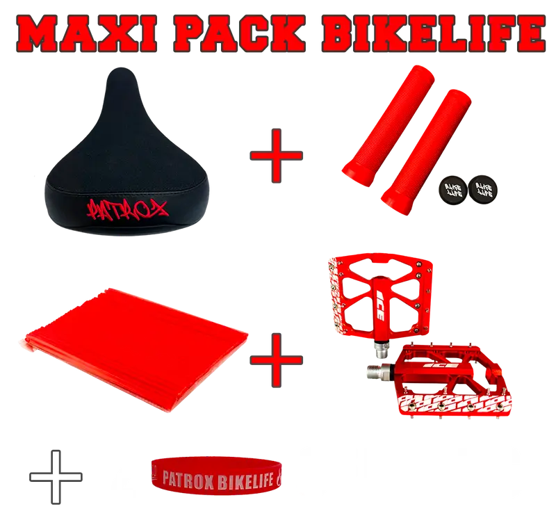 MAXI PACK BIKELIFE ROUGE