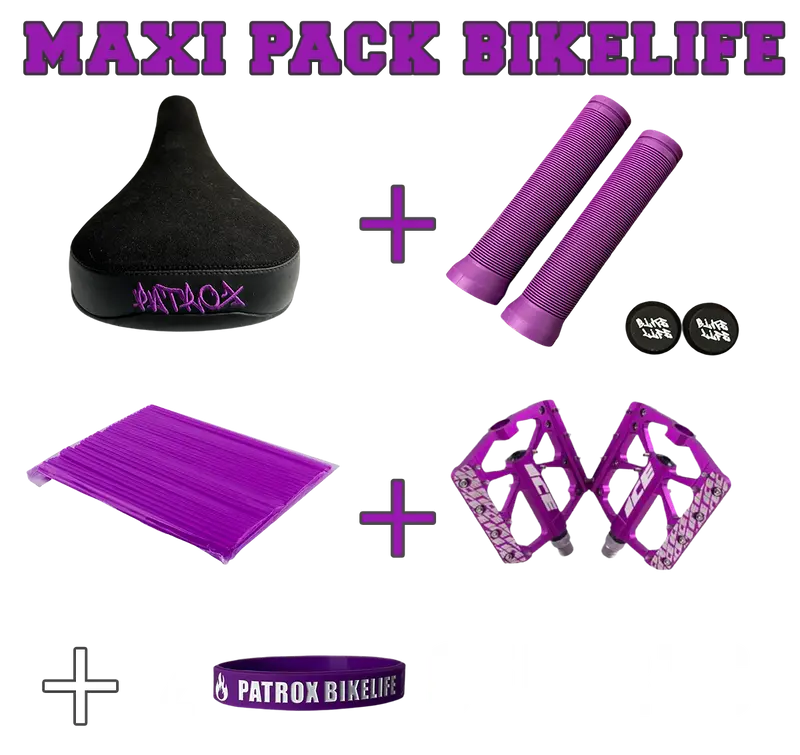 MAXI PACK BIKELIFE VIOLET