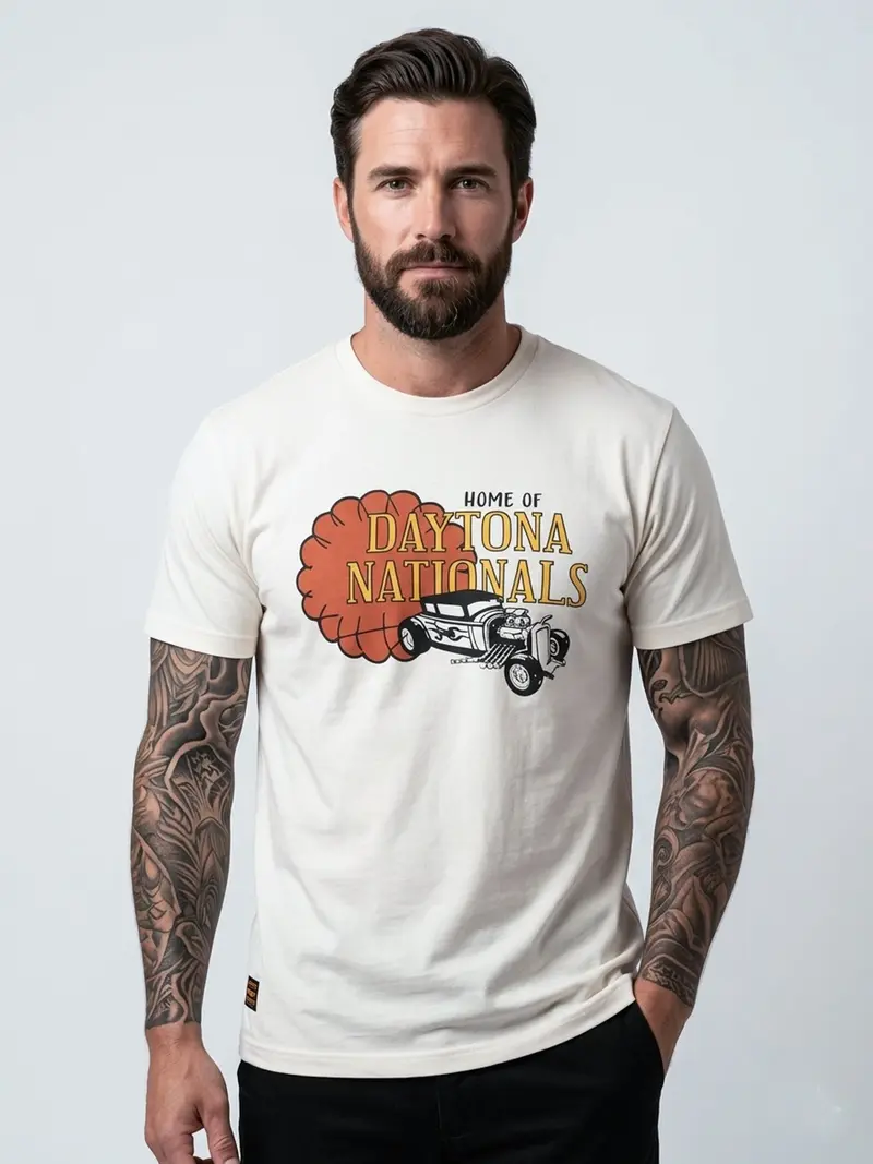 Meadows - T-shirt hot rod vintage