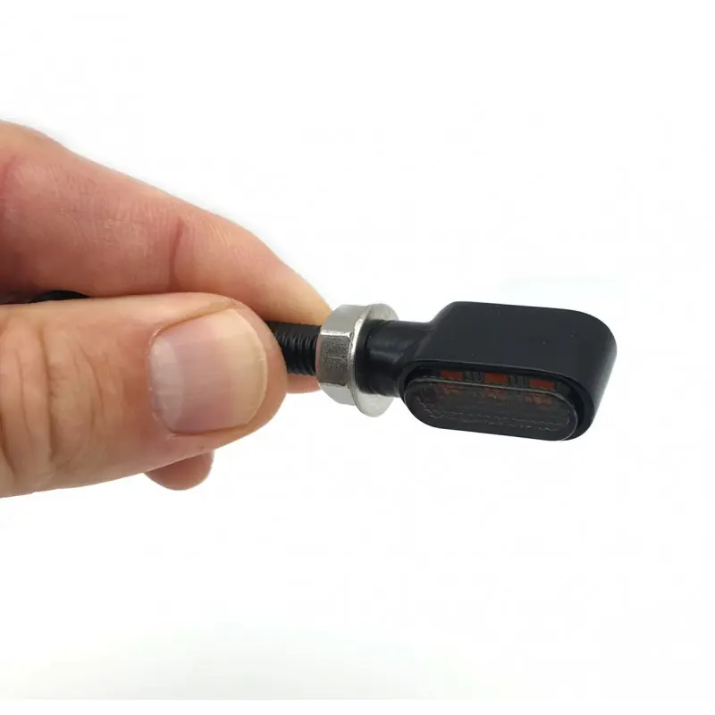 Mini Clignotants LED PARK noir ou chrome | Brazoline