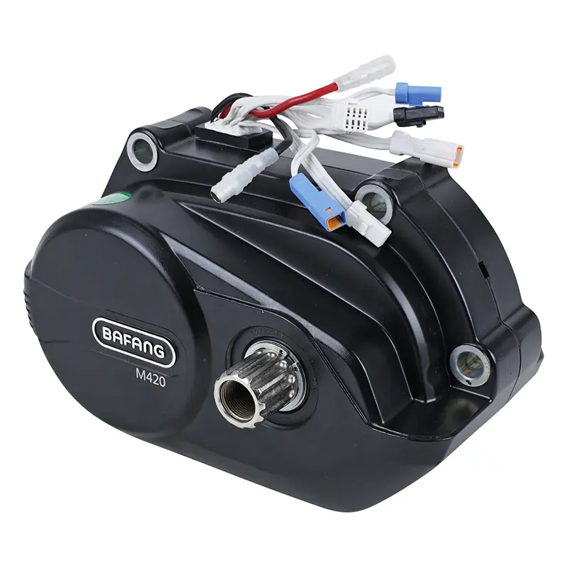 Moteur Central VAE Bafang M420 Uart Pour 700C Avec Capteur Vitesse Et Couple Intégré 36V 250W 80Nm - Vitesse 25Km-H (mm G332.250) -Moteur Reconditionne- - 6611010500001