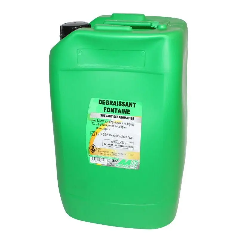 NETTOYANT/DEGRAISSANT FONTAINE MINERVA DF POUR TOUTES LES FONTAINES ATELIER (25 L)