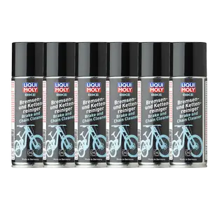Nettoyant pour chaînes et freins, 400 ml, 6 pulvérisateurs par carton