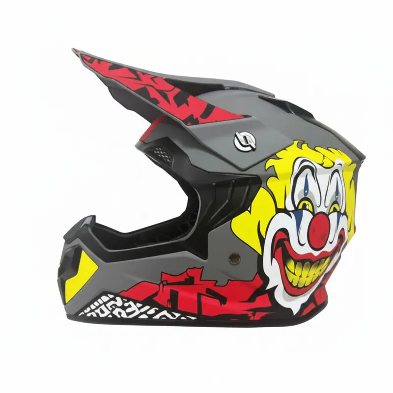 Oldtown - Casque moto clown