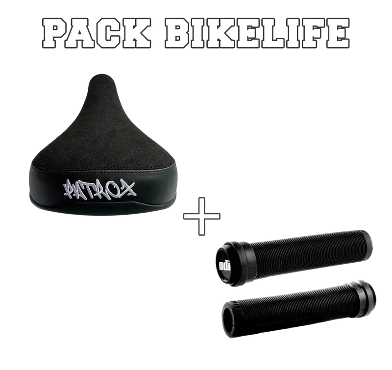 PACK BIKELIFE SELLE + ODI LONGNECK 135MM NOIR