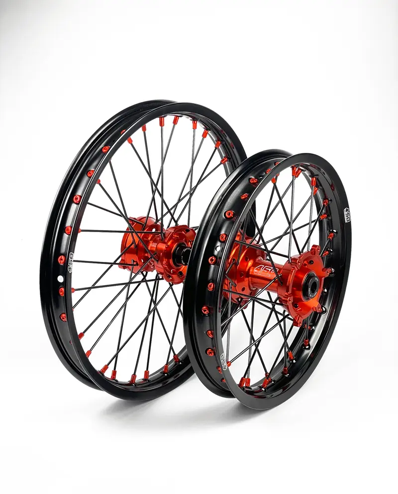 Paire de Jantes cross 4.50 WHEELS FACTORY 85cc KTM