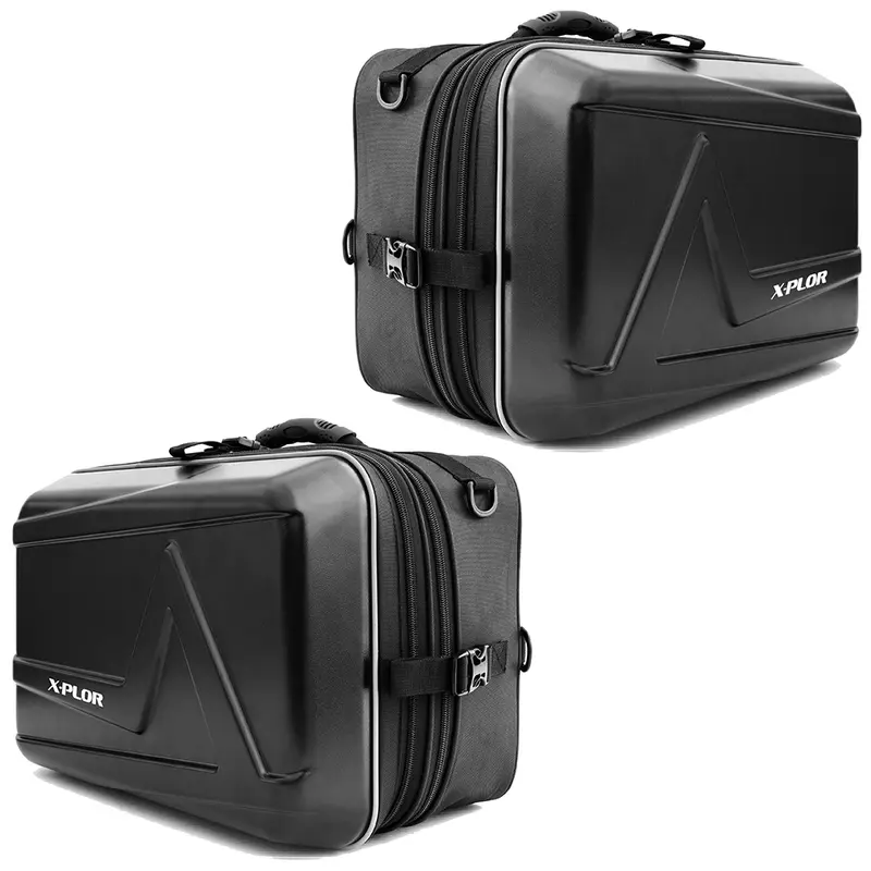 Paire de sacoches cavalières moto 25L