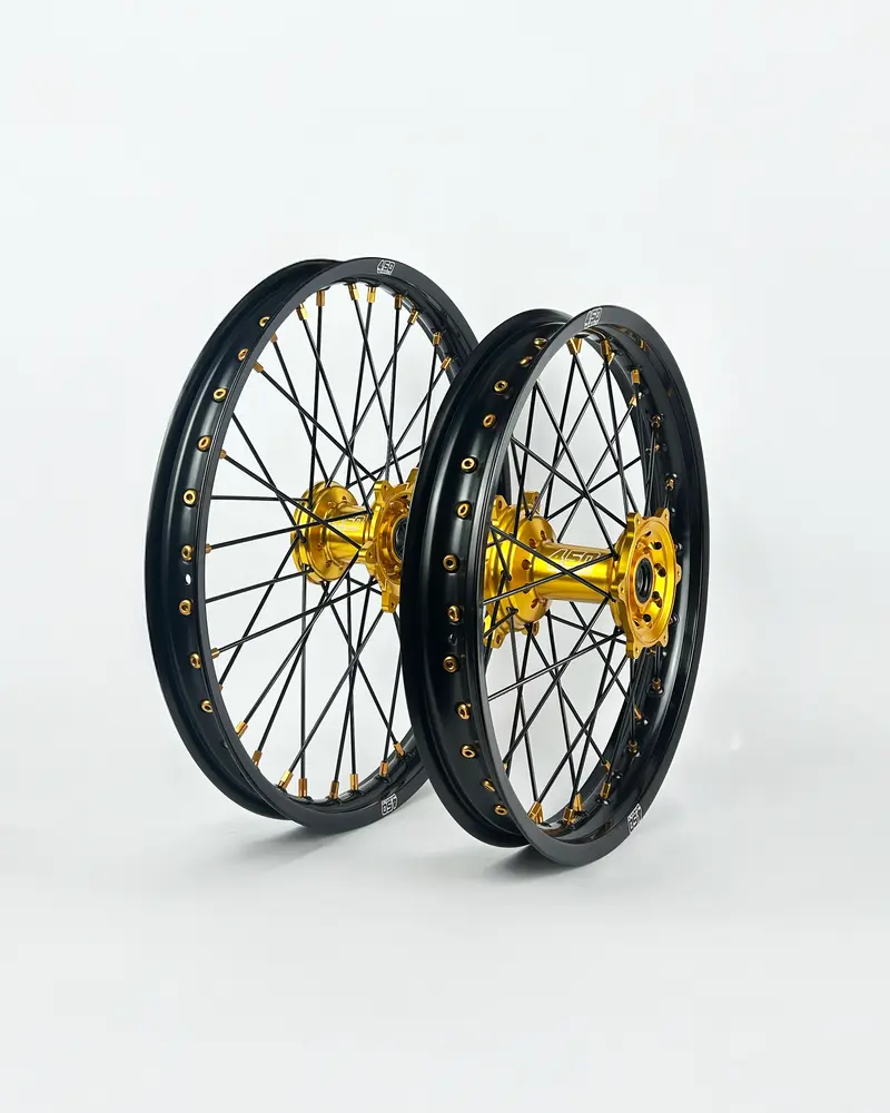 PAIRE JANTES DORÉE YZ/YZF 125/250