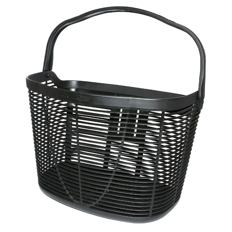 Panier Avant Plastique Klickfix Lamello 18L Noir (39X28X28 cm) - Vendu Sans Fixation