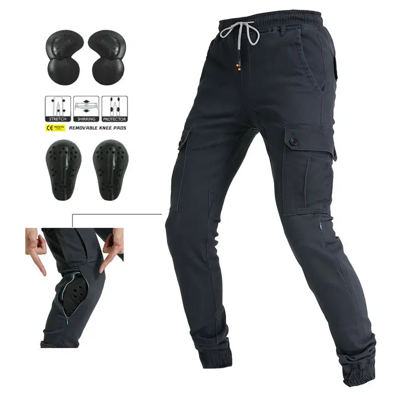 Pantalon cargo moto homme - Navy | UrbanGear™