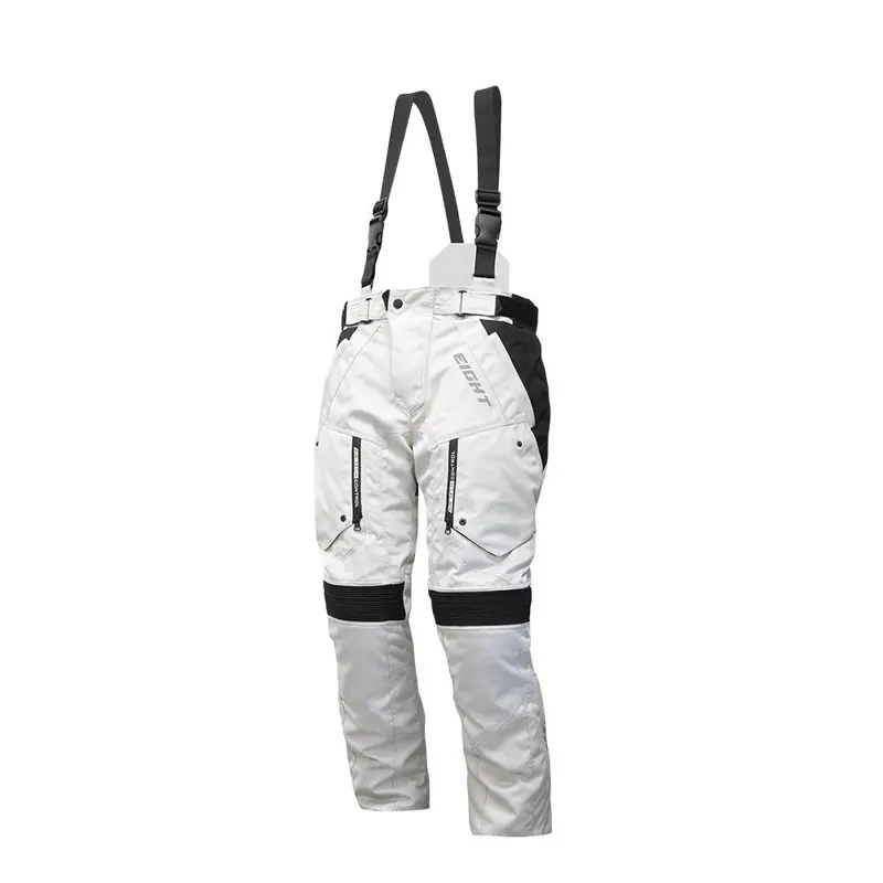 Pantalon de moto Eight - Trekk blanc