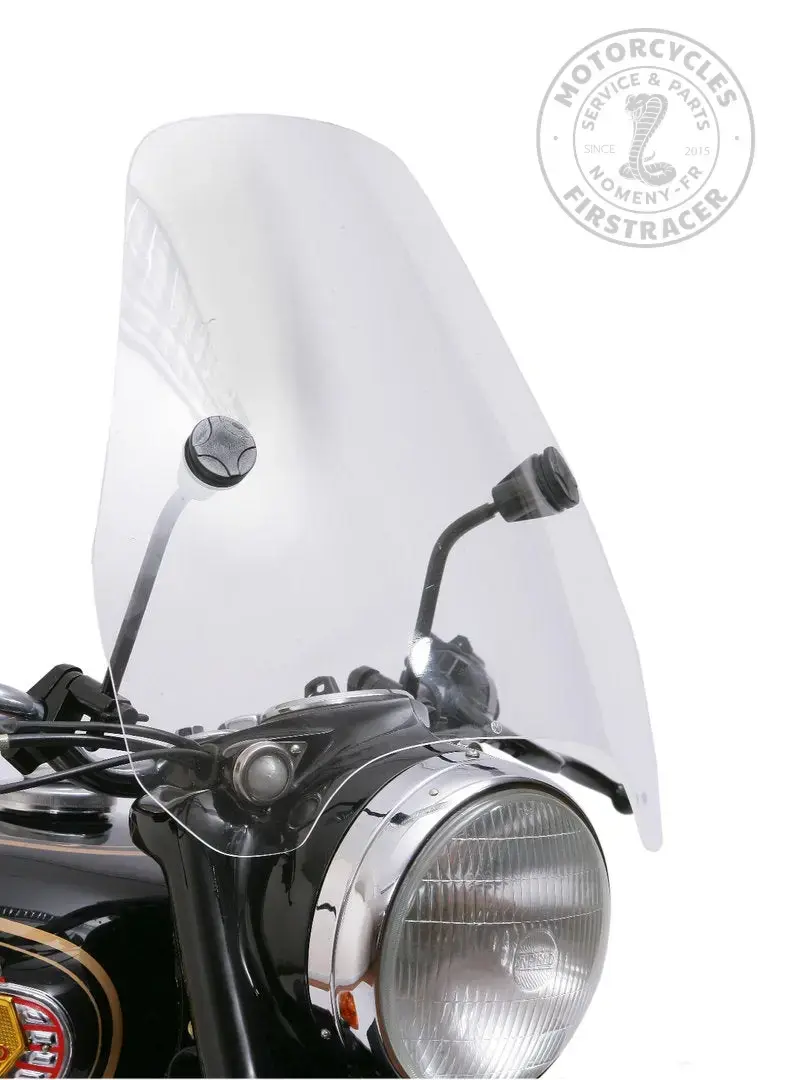 Pare-brise large universel pour Royal Enfield et BSA
