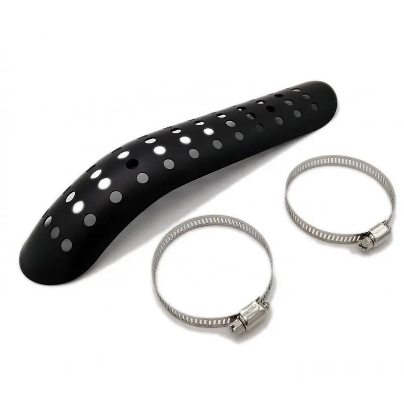 Pare chaleur échappement noir 27cm | Brazoline