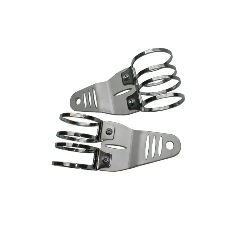 Pattes de phare alu avec colliers Ø 31 mm à 58 mm