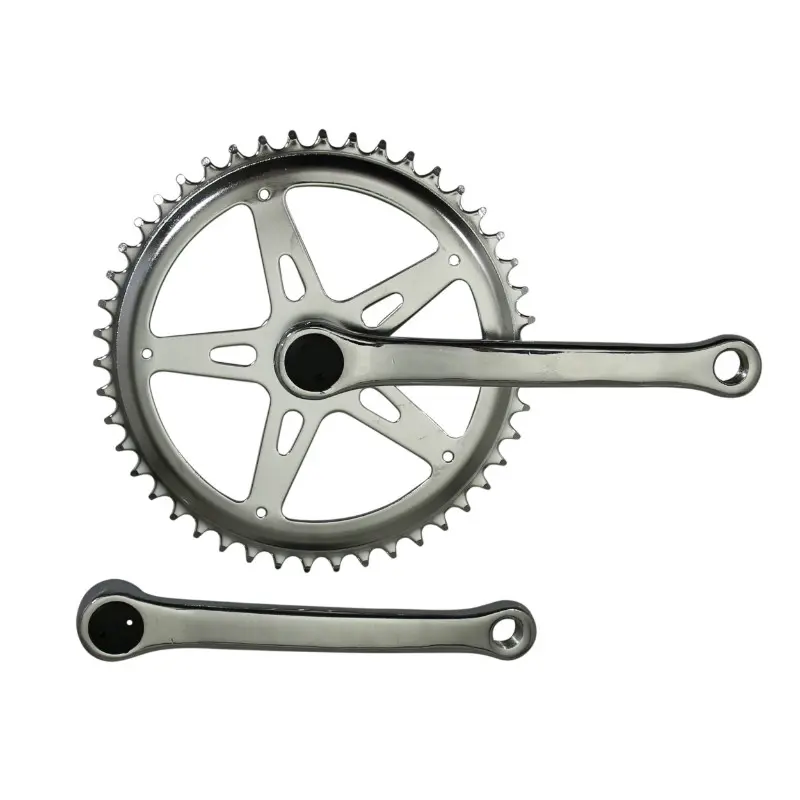 Pédalier City P2R Manivelles Acier 170 mm Plateau 46D. Chaîne 2.38 (3-32")