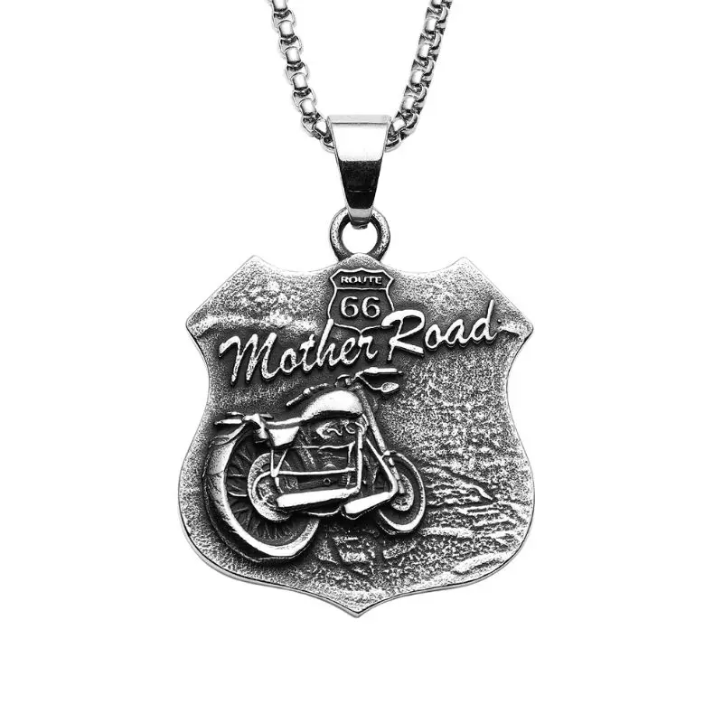 Pendentif moto - Mother road