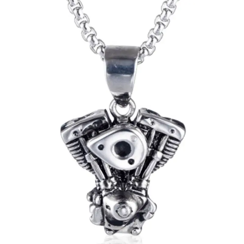Pendentif moto pour homme - Motorcycle (Avec chaine)