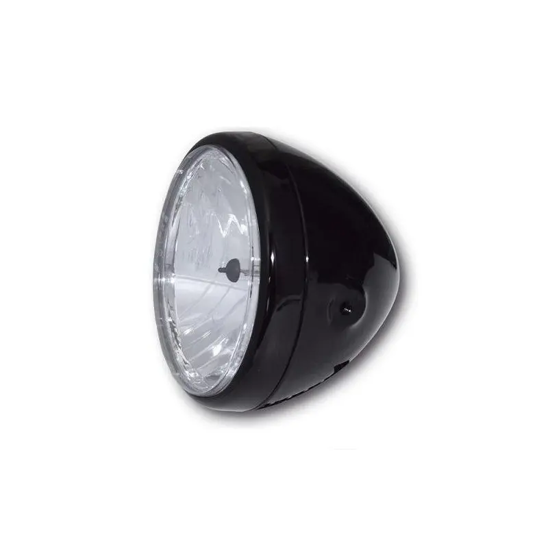 Phare Café Racer RENO - Noir ou Chrome | Brazoline