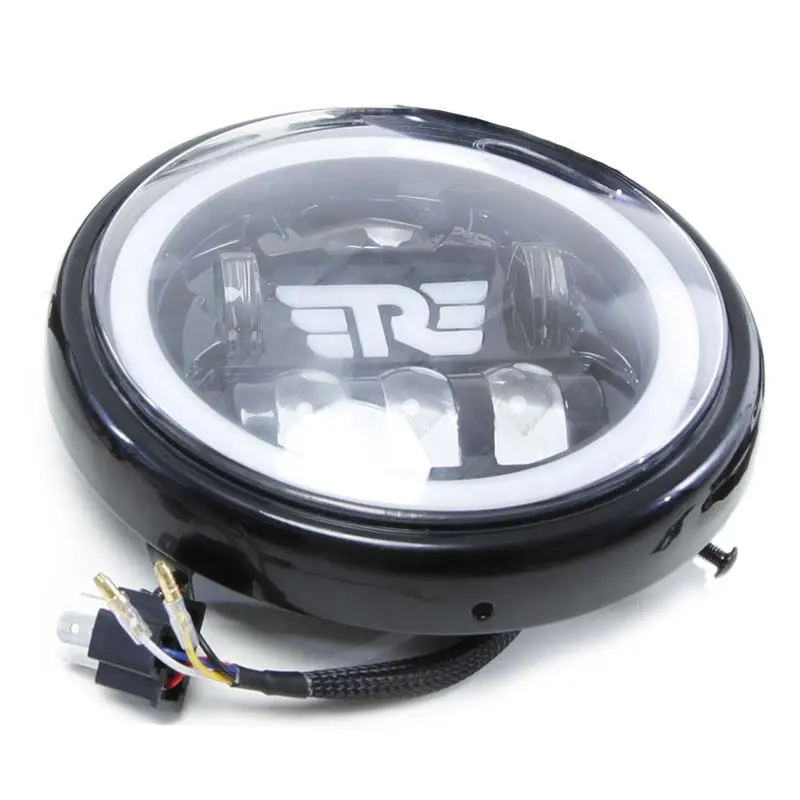 Phare LED 7 pouces Royal Enfield 650 | Hedgehog Motorcycles