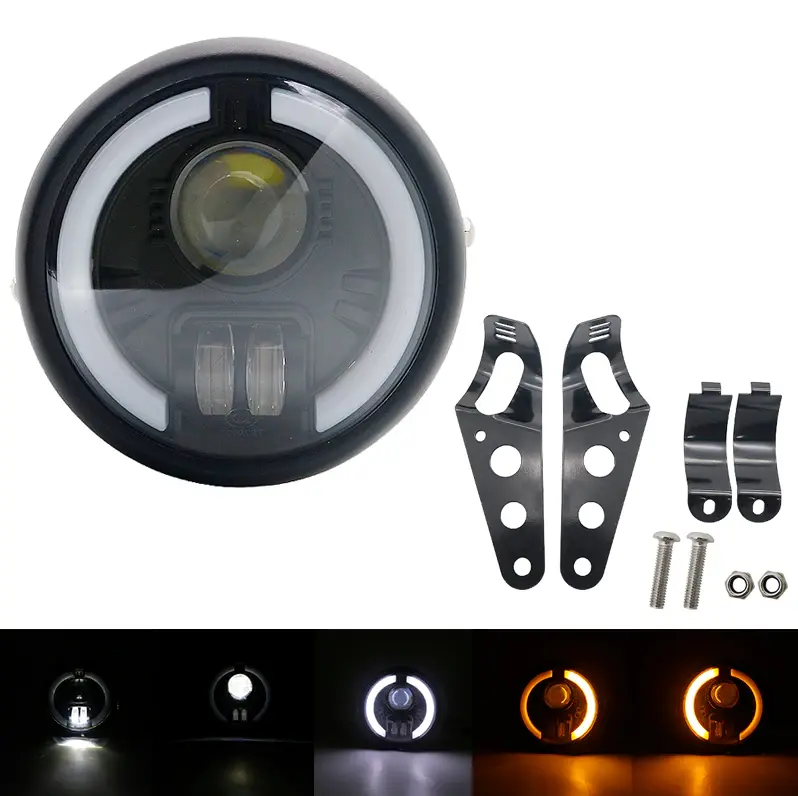 Phare LED avec clignotants intégrés