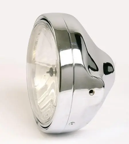 Phare verre lisse LTD-STYLE - CHROME