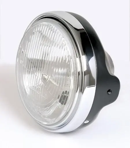 Phare verre strié LTD-STYLE - NOIR