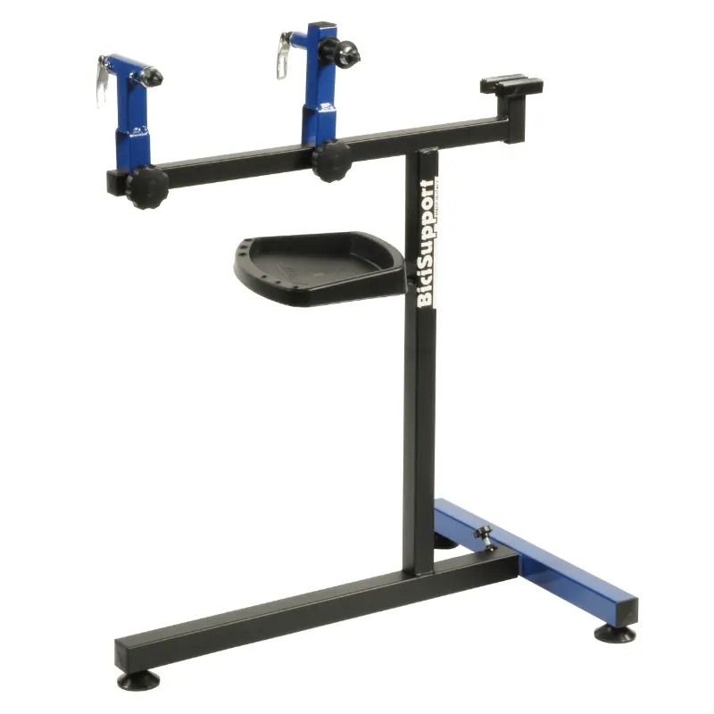 Pied De Montage-Réparation Vélo Pliable H 87 cm 48X66 cm (Inclus Adaptateur) -Bicisupport-