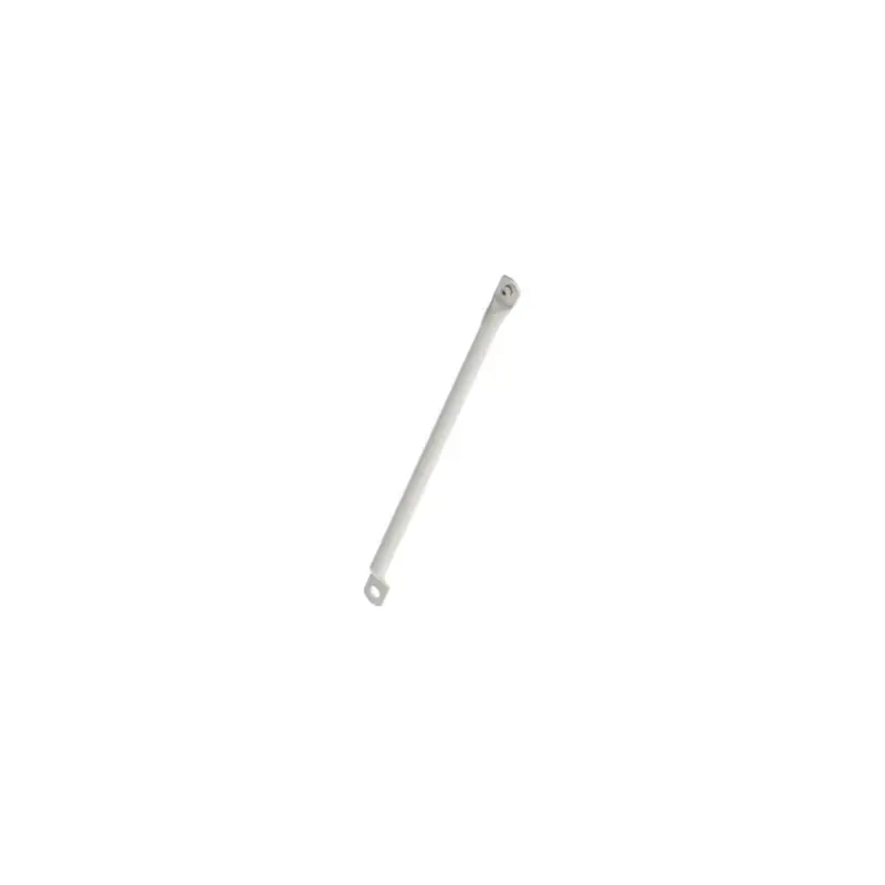 Pied porteur avant Steco sans crochet d'éclairage blanc