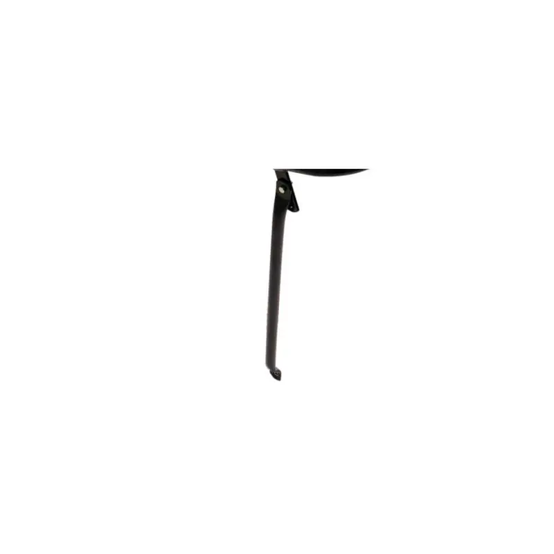 Pied porteur avant Steco sans crochet d'éclairage m noir