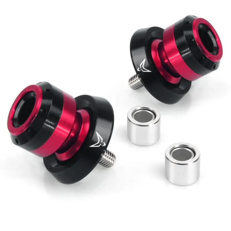 Pion bras oscillant avec curseur, M6, rouge