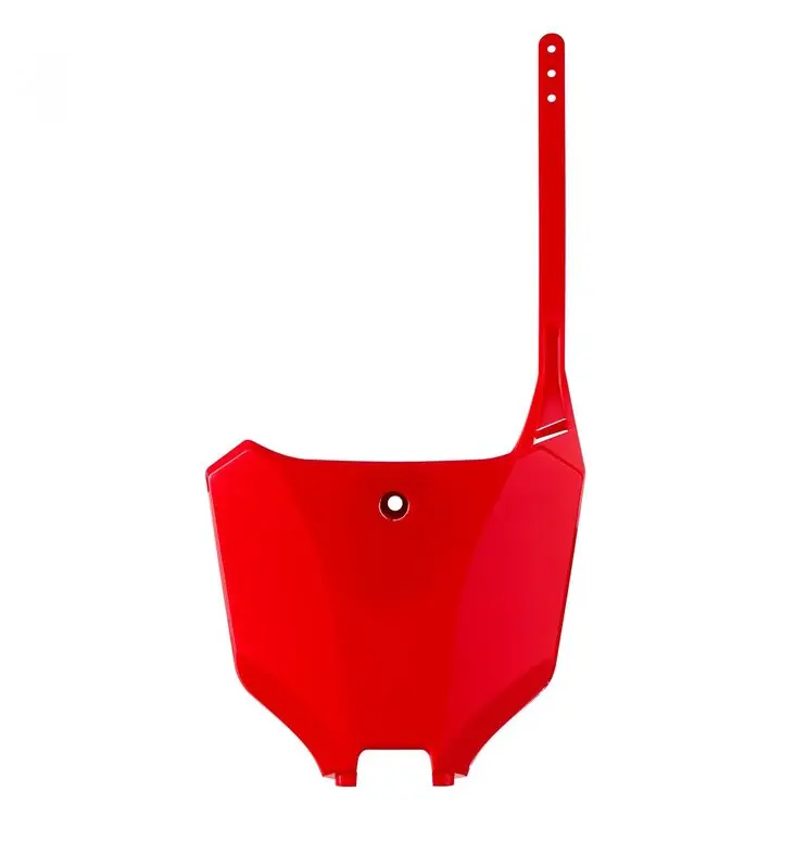 PLAQUE AVANT POUR HONDA CRF250R 2022 À 2026-CRF250R WE 2025 À 2026-CRF450R 2021 À 2026-CRF450R WE 2025 À 2026 COULEUR ROUGE POLISPORT / RP8670700001