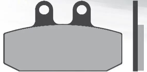 Plaquette de frein BRENTA Frittées Sintérisées