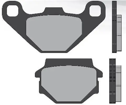Plaquette de frein BRENTA Organiques Aprilia ETX / Fantic Big Wheel / Kawasaki KMX - BJ Estrella - ZR Balius / Mz