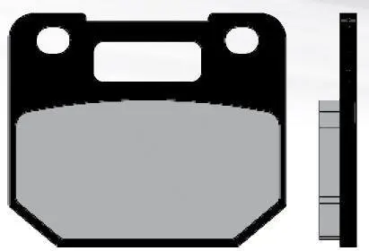 Plaquette de frein BRENTA Organiques Suzuki RG Gamma