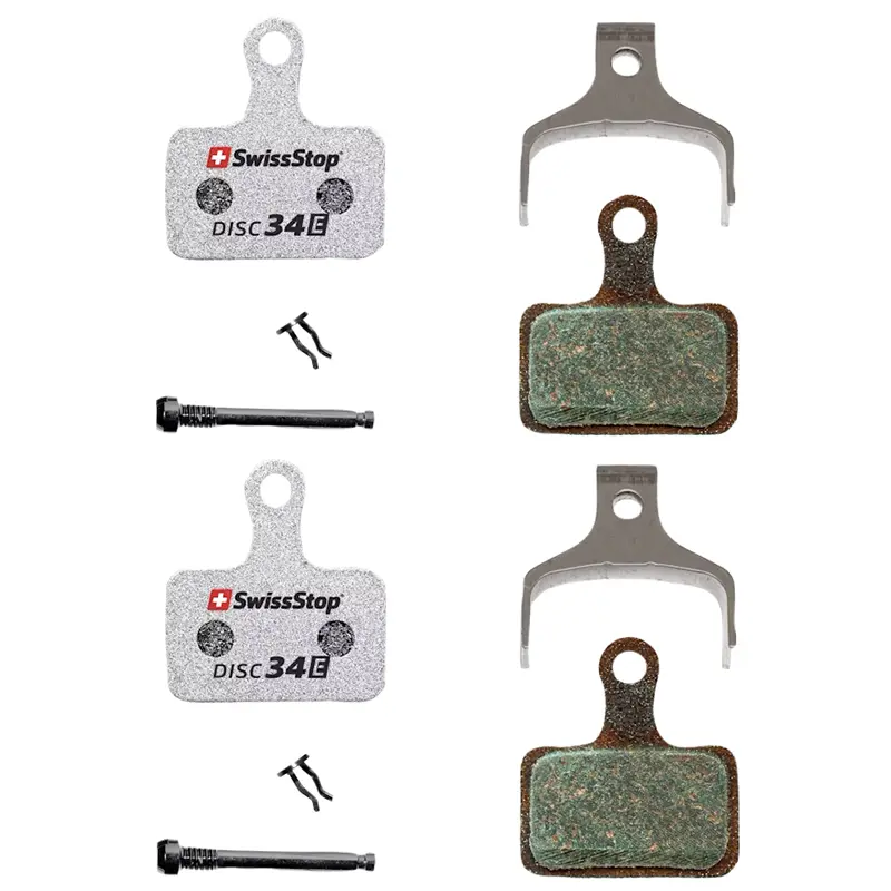 Plaquette De Frein Route Shimano Dura-Ace R9170, Ultegra R8070, Tiagra R4770, Rs805, Rs505, Rs405, Rs305 (Swissstop Organic - Disc 34E - Pair & Fair) (2 Paires) - Compatible VAE