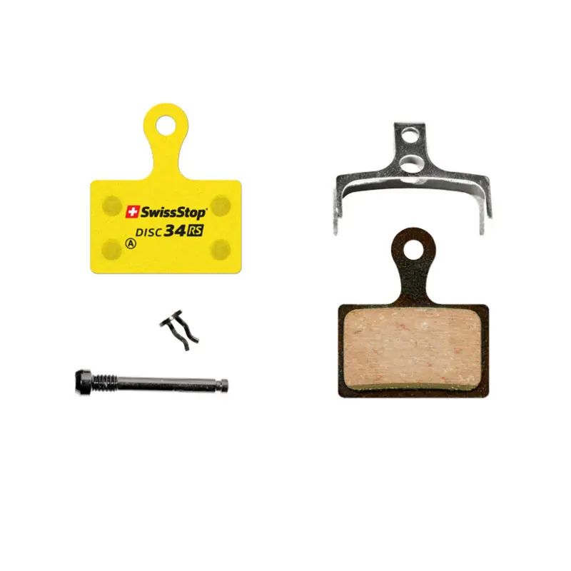 Plaquette De Frein Route Shimano Dura-Ace R9170, Ultegra R8070, Tiagra R4770, Rs805, Rs505, Rs405, Rs305, Tektro R310 (Swissstop Organic Silence - Disc 34Rs) (Paire Sur Carte)